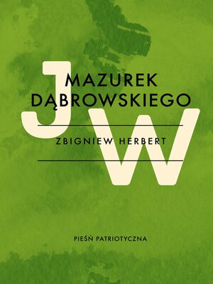 cover image of Mazurek Dąbrowskiego